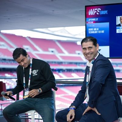 Luis LLagosera & Fernando Hierro - World Football Summit 